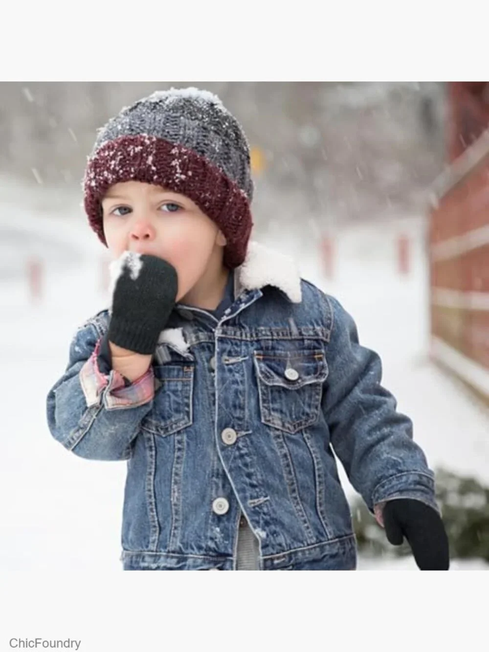 6 Pairs Toddler Mittens Magic Stretch Winter Knit Gloves for Kids